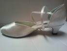 Carol White Satin 1.3 Heel Ballroom Dance Shoe