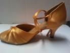 Lucinda Golden Tan 2.5 Heel Ballroom Dance Shoe