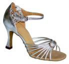 Monique Silver 2.75" Heel Latin Or Ballroom Dance Shoe