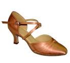 Lucinda Dark Tan Ballroom Dancing Shoe